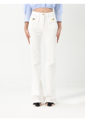 Jeans ELISABETTA FRANCHI Woman color White