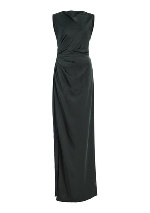 LAPOINTE Ruched Satin Gown - Moda Operandi