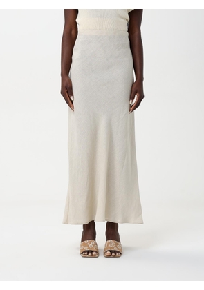 Skirt TWINSET Woman color Sand