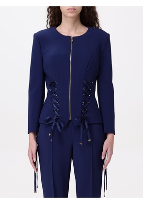 Jacket ELISABETTA FRANCHI Woman color Blue