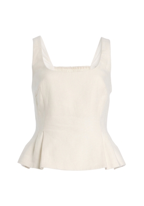 Posse Exclusive Rosalie Linen Top - Moda Operandi