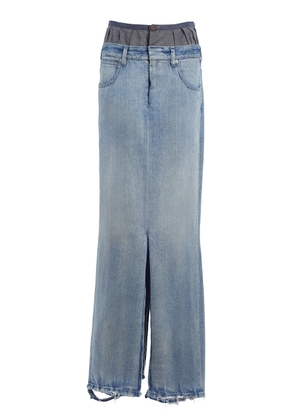 Maison Margiela Cotton Maxi Skirt - Moda Operandi