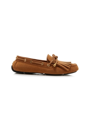 Jimmy Choo Manon Suede Loafers - Moda Operandi