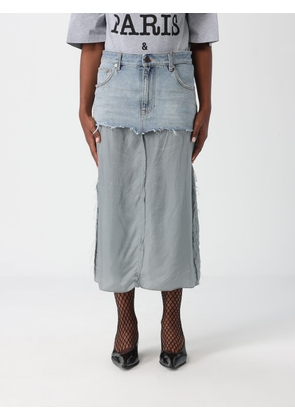 Skirt BALENCIAGA Woman color Gnawed Blue