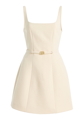 Alexis Shonda Belted Cady Mini Dress - Moda Operandi
