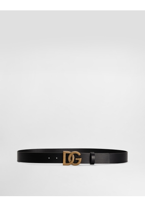 Dolce & Gabbana Cintura Con Borchie - Man Belts Black Leather 80