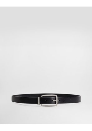 Dolce & Gabbana Calfskin Belt - Man Belts Black 95