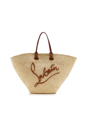 Christian Louboutin Cabata Large Raffia Basket Bag - Moda Operandi