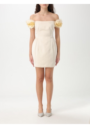 Dress ELISABETTA FRANCHI Woman color Butter
