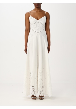 Dress SELF-PORTRAIT Woman color White