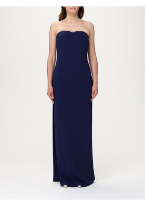 Dress ELISABETTA FRANCHI Woman color Blue