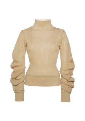 Bottega Veneta Lightweight Spirals Knit Sweater  - Moda Operandi