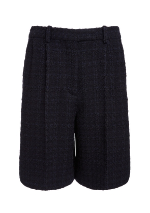 Givenchy Tailored Wool-Blend Tweed Shorts - Moda Operandi