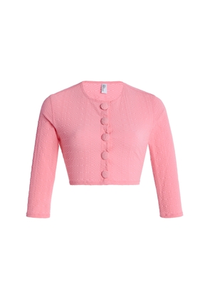 Lisa Marie Fernandez Seersucker Cardigan - Moda Operandi