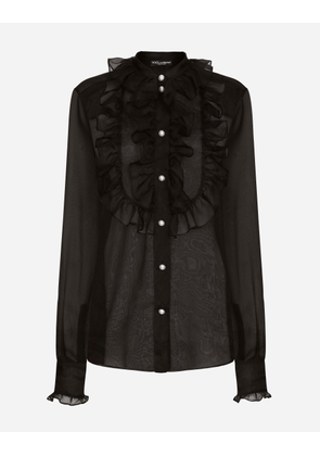 Dolce & Gabbana Camicia - Woman Shirts And Tops Black 44