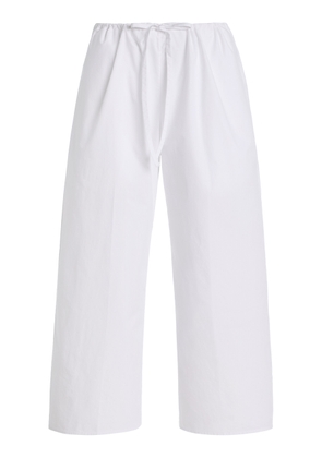 Flore Flore Josephine Cotton Trousers - Moda Operandi