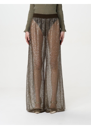 Pants PINKO Woman color Brown