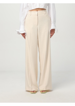 Pants MSGM Woman color White