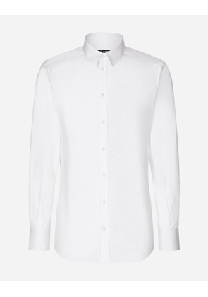 Dolce & Gabbana Martini Cotton Shirt - Man Shirts White Cotton 40