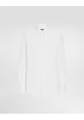 Dolce & Gabbana Camicia - Man Shirts White Cotton 38