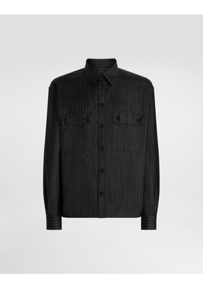 Dolce & Gabbana Tailored Pinstripe Shirt - Man Shirts Multicolor 39