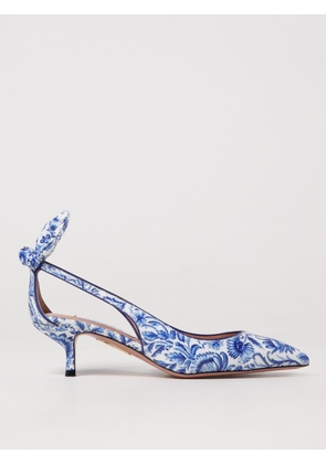 Pump AQUAZZURA Woman color Blue