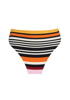 Cala de la Cruz Lulu High-Waisted Bikini Bottom - Moda Operandi