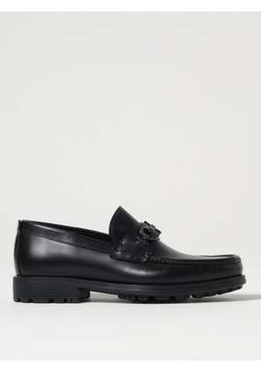 Loafers FERRAGAMO Men color Black