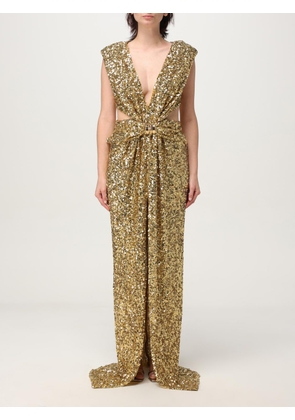 Dress ELISABETTA FRANCHI Woman color Burnt