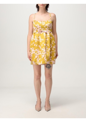 Dress ELISABETTA FRANCHI Woman color Brown