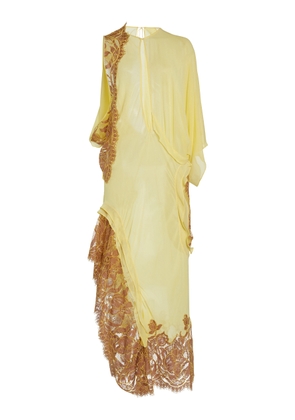 Christopher Esber Aluna Concave Silk Maxi Dress - Moda Operandi