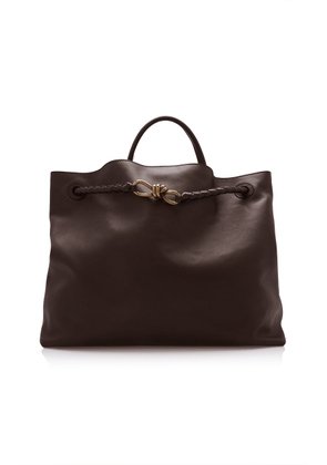 Bottega Veneta Large Andiamo Silky Leather Bag - Moda Operandi