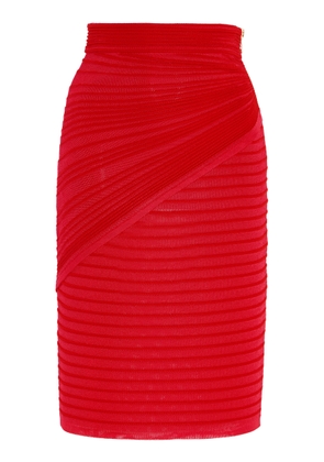 Balmain Knit Midi Skirt - Moda Operandi