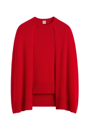 Toteme Cashmere Cape Sweater - Moda Operandi