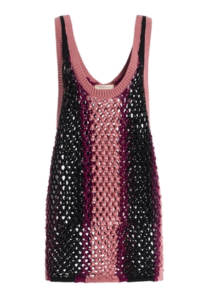 Diotima Striped Dennis Marina Crochet Top - Moda Operandi