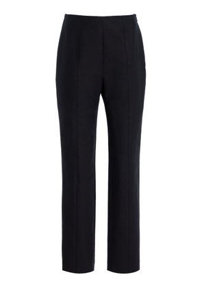 Carolina Herrera Emilie Stretch-Cotton Straight-Leg Pants - Moda Operandi