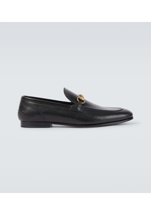 Gucci Gucci Jordaan Horsebit leather loafers