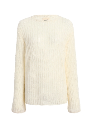 Khaite Elowen Knit Cotton Sweater - Moda Operandi
