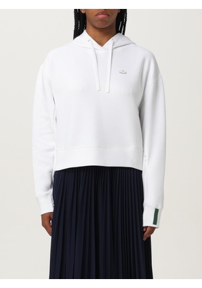 Sweatshirt LACOSTE Woman color White