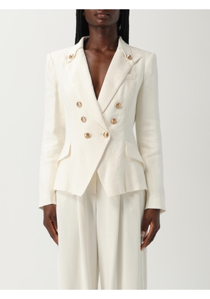 Jacket ELISABETTA FRANCHI Woman color Ivory