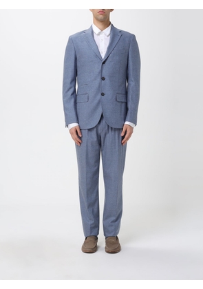 Suit ELEVENTY Men color Gnawed Blue