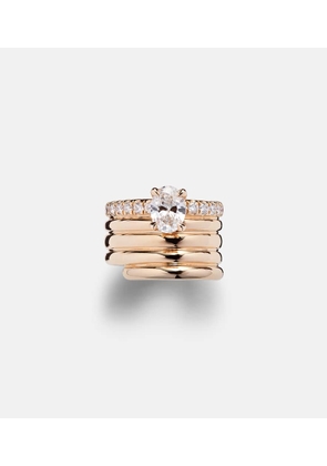Repossi Blast 18kt rose-gold ear cuff with diamonds