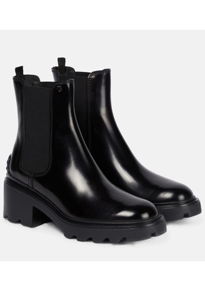 Tod's Patent leather Chelsea boots