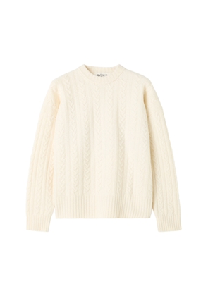 Róhe Cable-Knit Wool Sweater - Moda Operandi