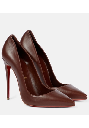 Christian Louboutin So Kate 120 leather pumps