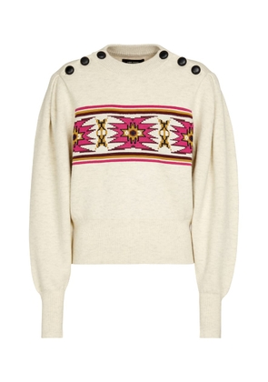 Isabel Marant Erwina jacquard sweater