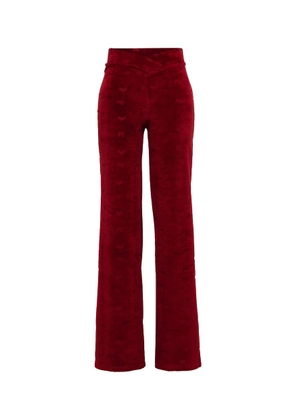 Rotate ROTATE Sunday 3 Briella velvet sweatpants