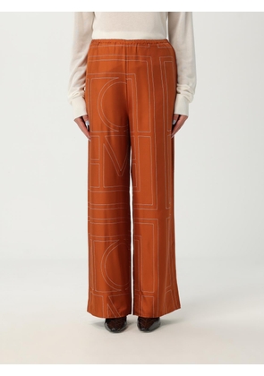 Pants TOTEME Woman color Brown