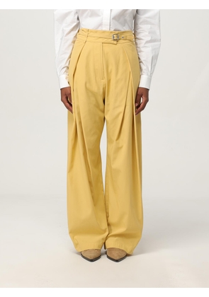 Pants PINKO Woman color Yellow