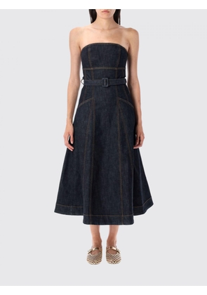 Dress SELF-PORTRAIT Woman color Blue